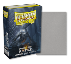 Dragon Shield Japanese Size - Justice Matte Dual Sleeves